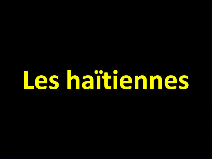 01 Haïtiens