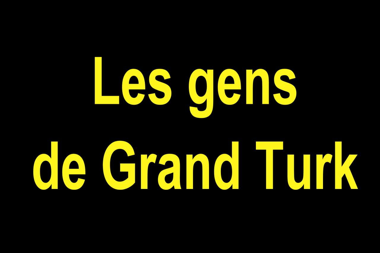 02 Les gens de Grande Turk