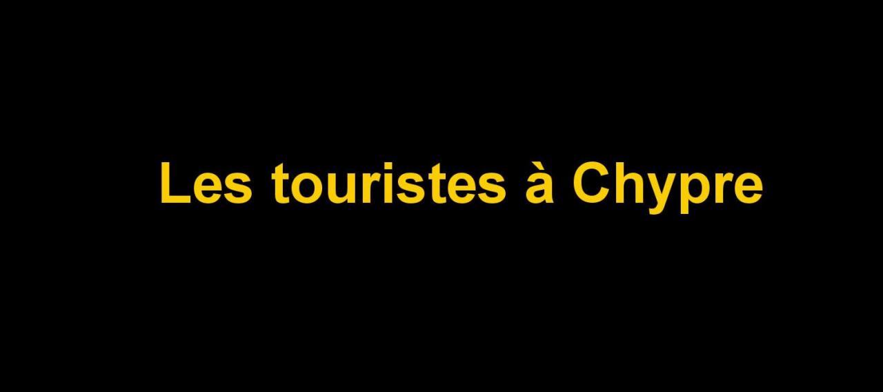 Intercalaire Les tourises à chypre