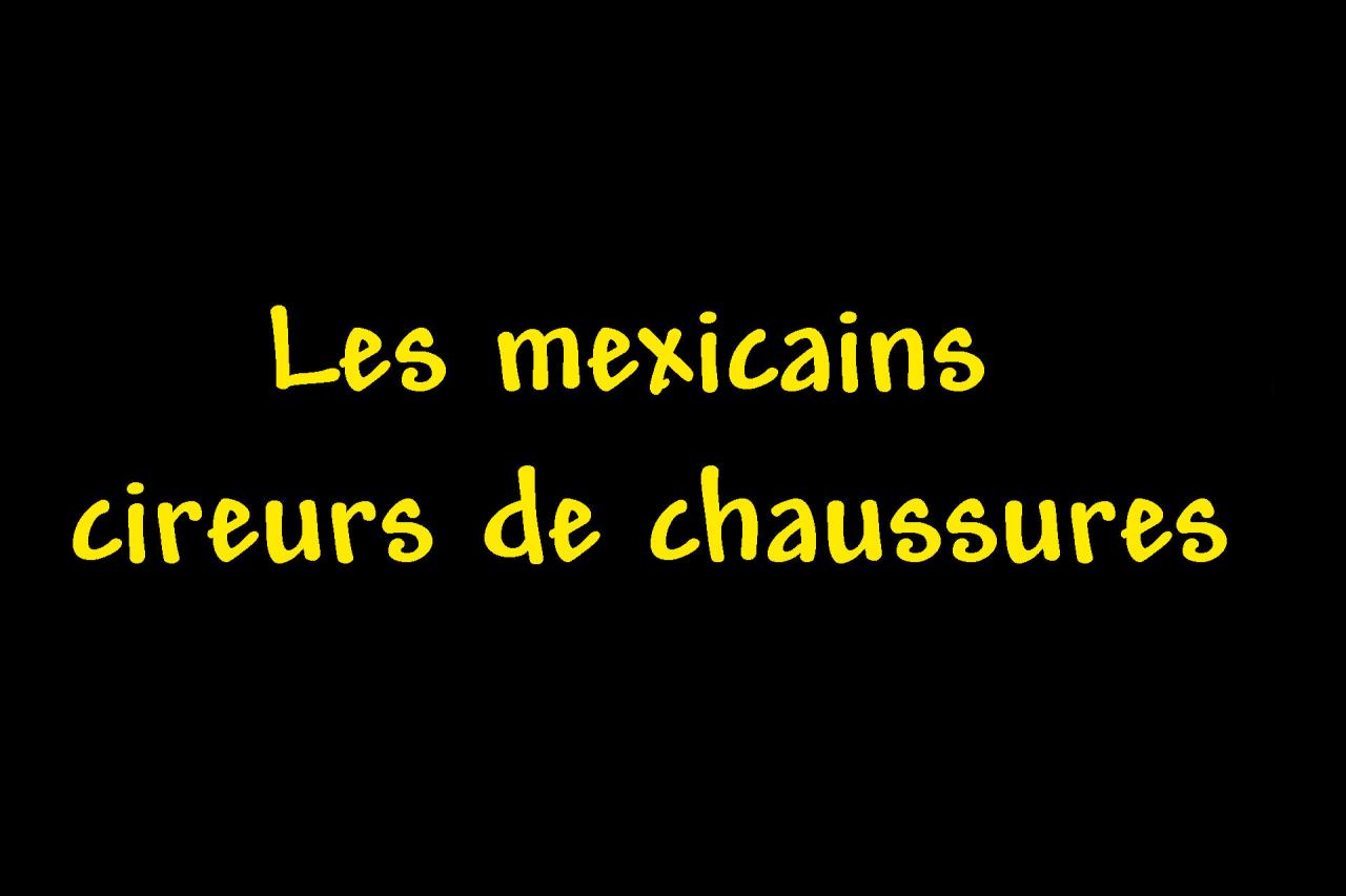 _Les mexicains cireurs de chaussures Page intercalaire vierge