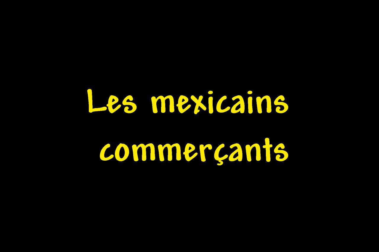 _Les mexicains commerçants Page intercalaire vierge