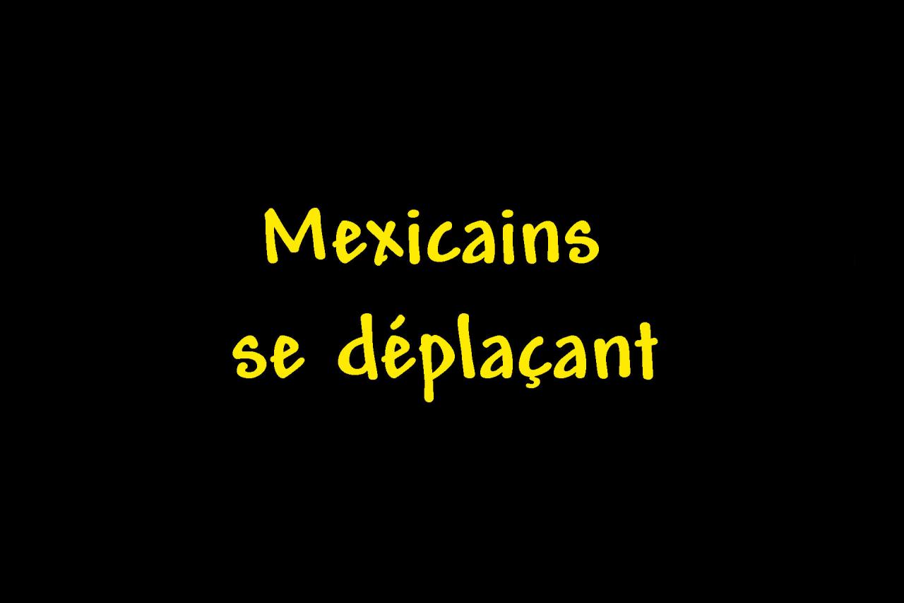 _Les mexicains se déplaçant Page intercalaire vierge