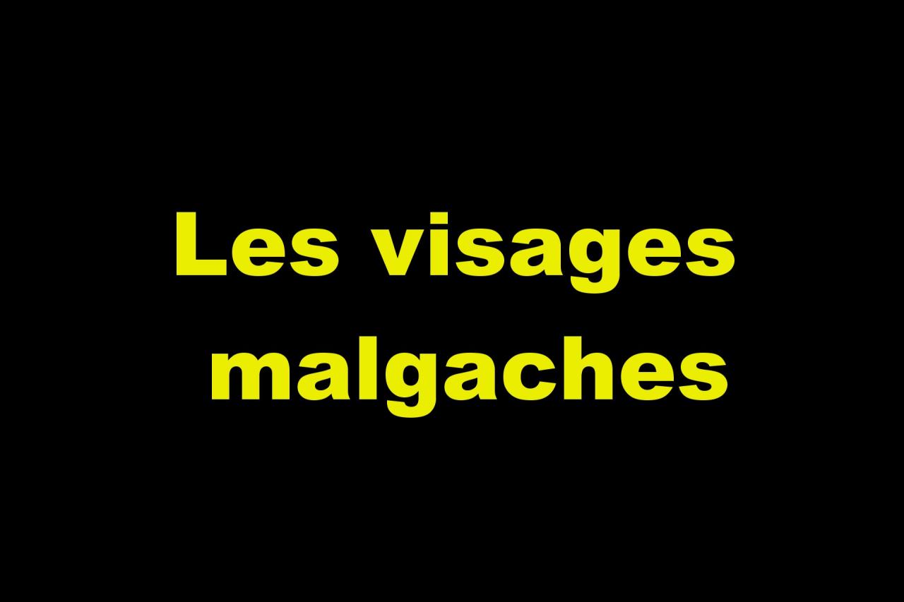 _Les visages malgaches